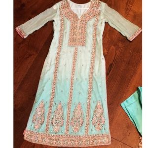 Pakistani Indian suit Shlwar kameez/formal/wedding